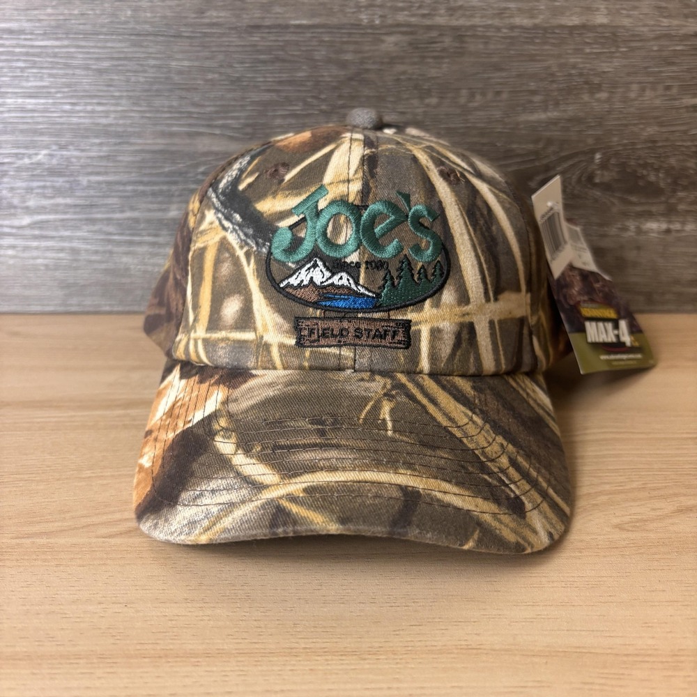 Joes Hat Cap Strap Back Camouflage Advantage MAX-4 Hunting Field Staff NWT